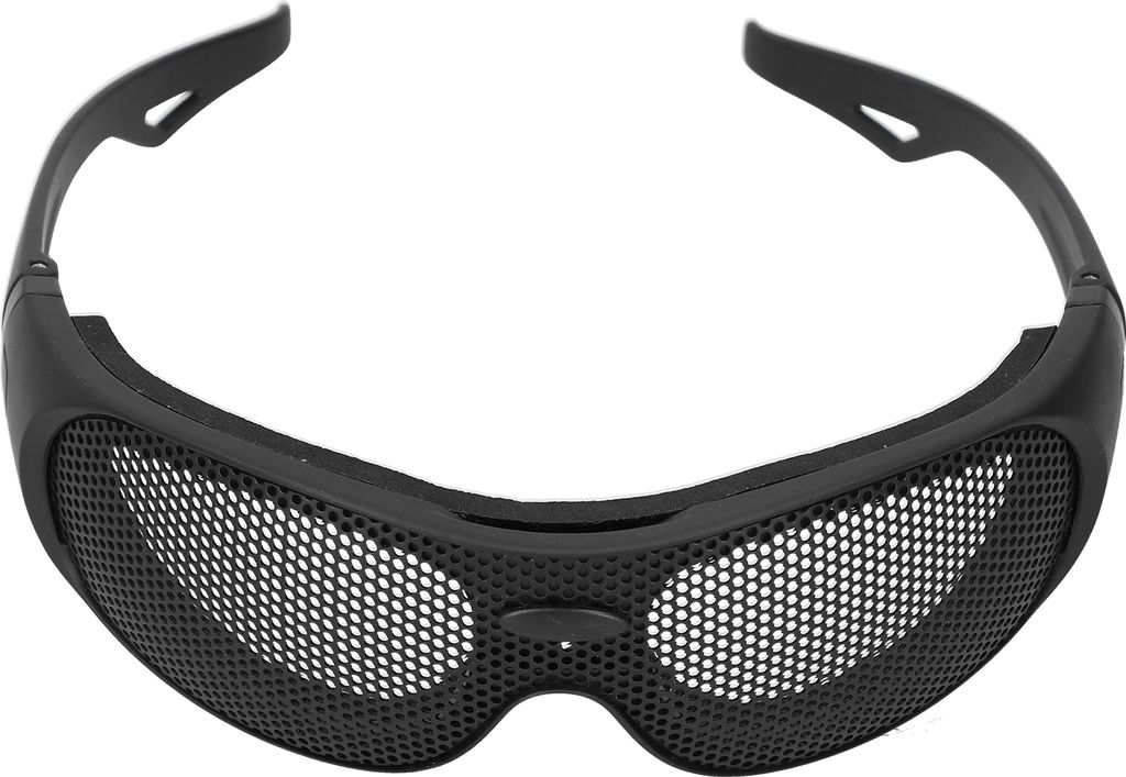 Schutzbrille, stoßfestes Eisengittermuster, UV400, für Militärfans, CS-Outdoor-Spiele