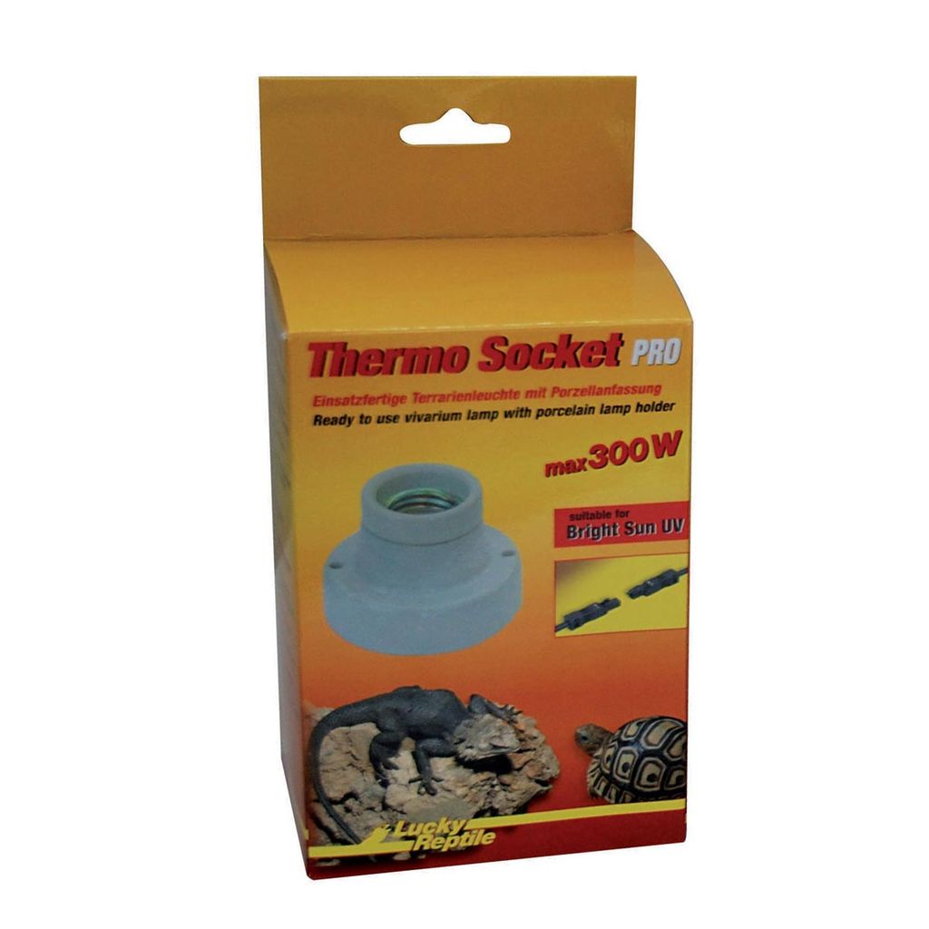 Lucky Reptile - Thermo Socket PRO - Porzellanfassung gerade