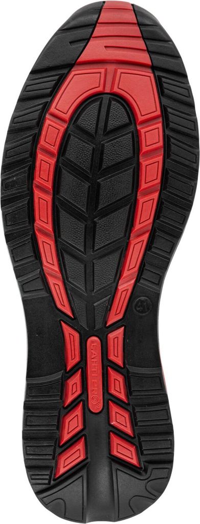 Leder/Oxford Schuhe Schwarz-Rot, Sb, "38", Ce, Lahti