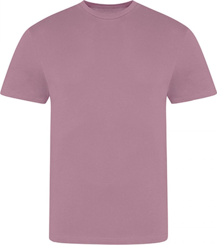 Just Ts JT100 | Herren Shirt The 100 T, Gekämmte, ringgesponnene Baumwolle - Farbe: Dusty Purple - Größe: 3XL