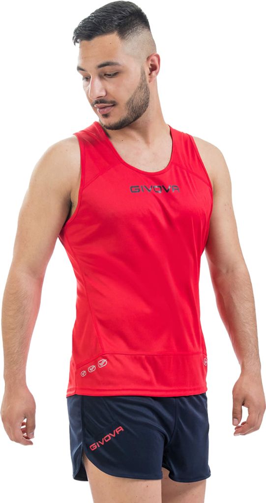 M|Givova New York Herren Leichtathletik Set Singlet + Short KITA07-1204