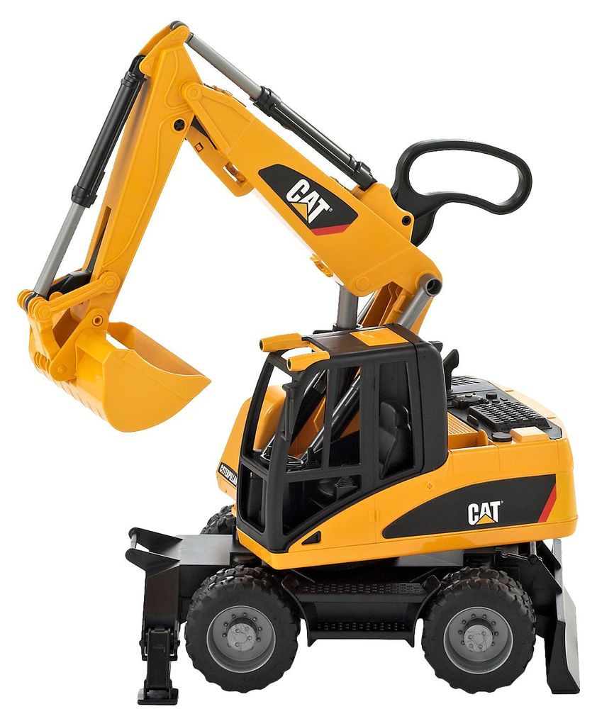 BRUDER CAT Wheel excavator, 4 Jahr(e), ABS Synthetik, Produktbild 