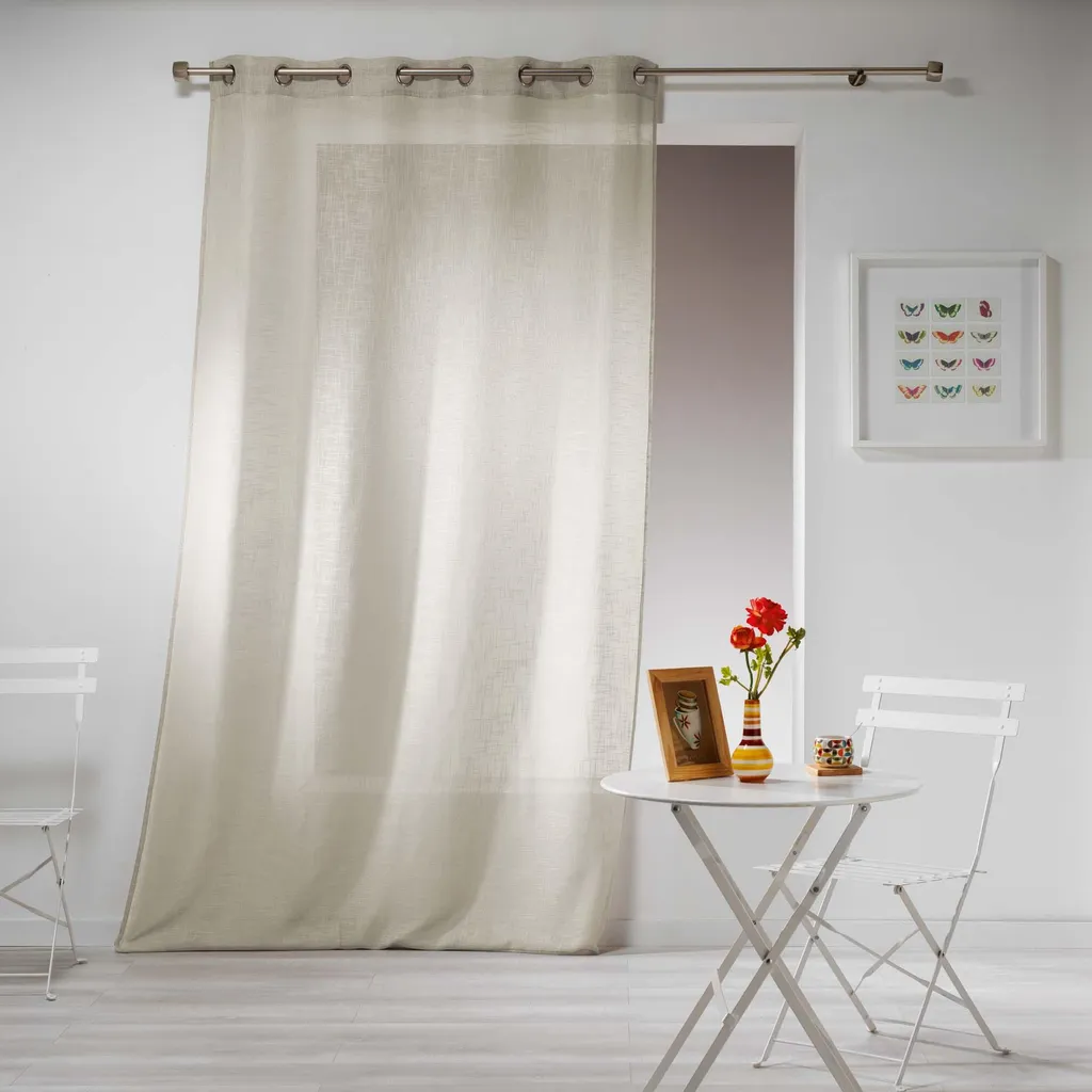Tenda con occhielli HALTONA, 140 x 280 cm - 2