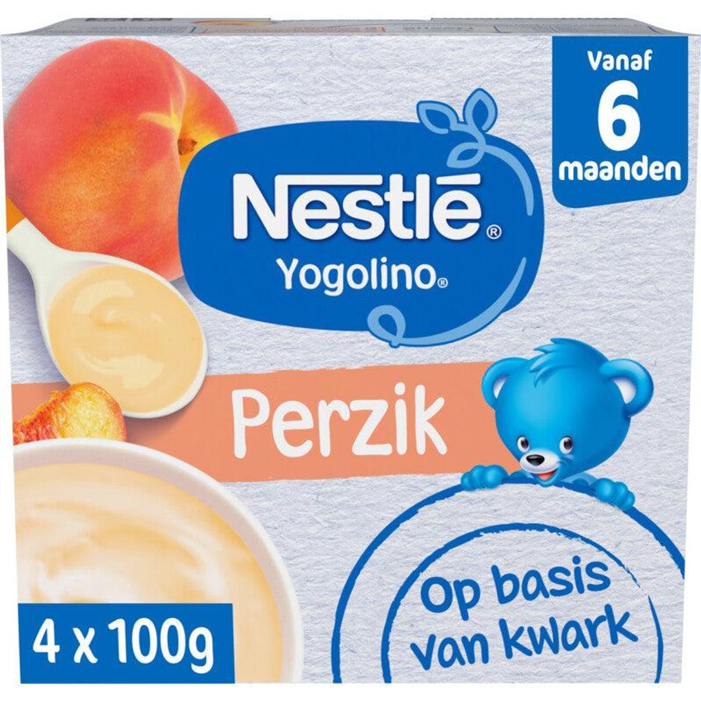 Nestlé Yogolino Perzik 400g – cremiger Pfirsichjoghurt, Produktbild 