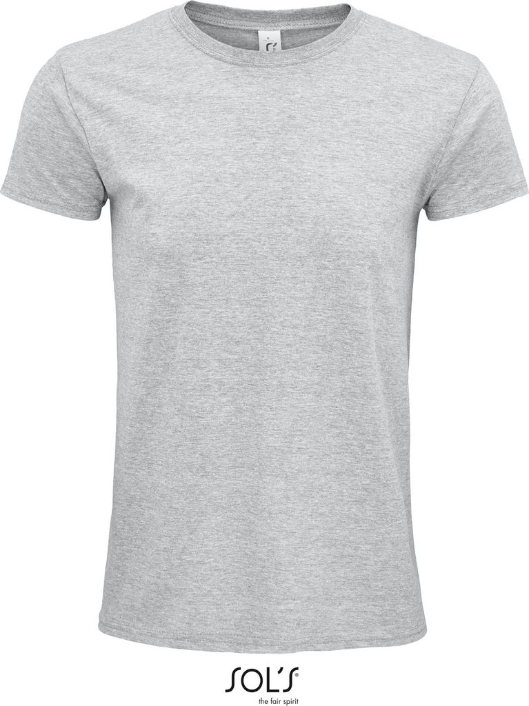 SOLs 03564 | Herren Shirt, Epic Uni T-Shirt, Jersey 140 - Farbe: Grey Melange - Größe: S