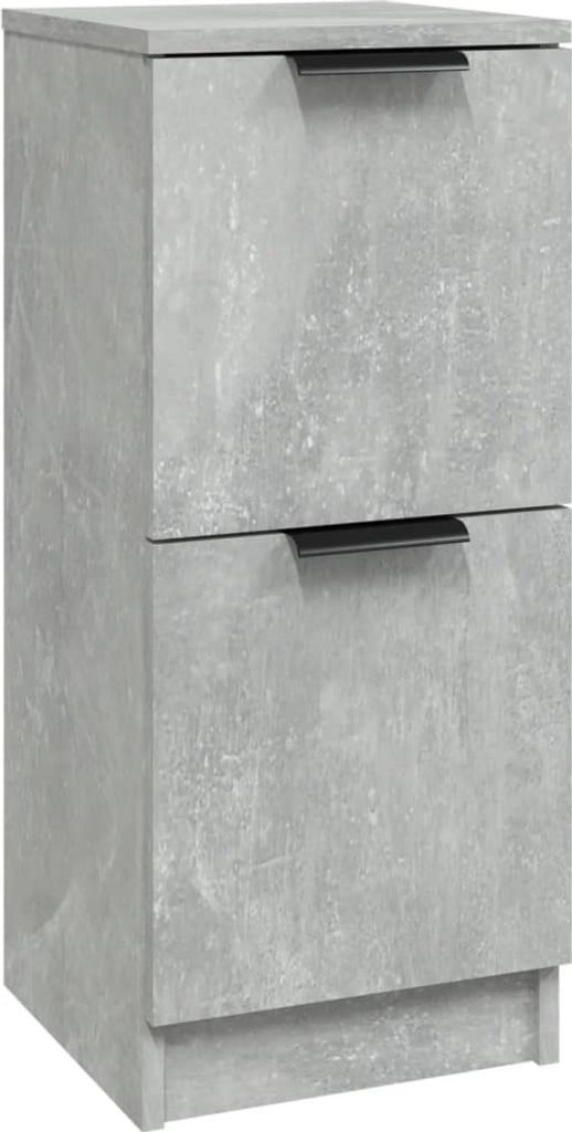 vidaXL Kredens betonowy szary 30x30x70 cm materiał Zdjęcie produktu 