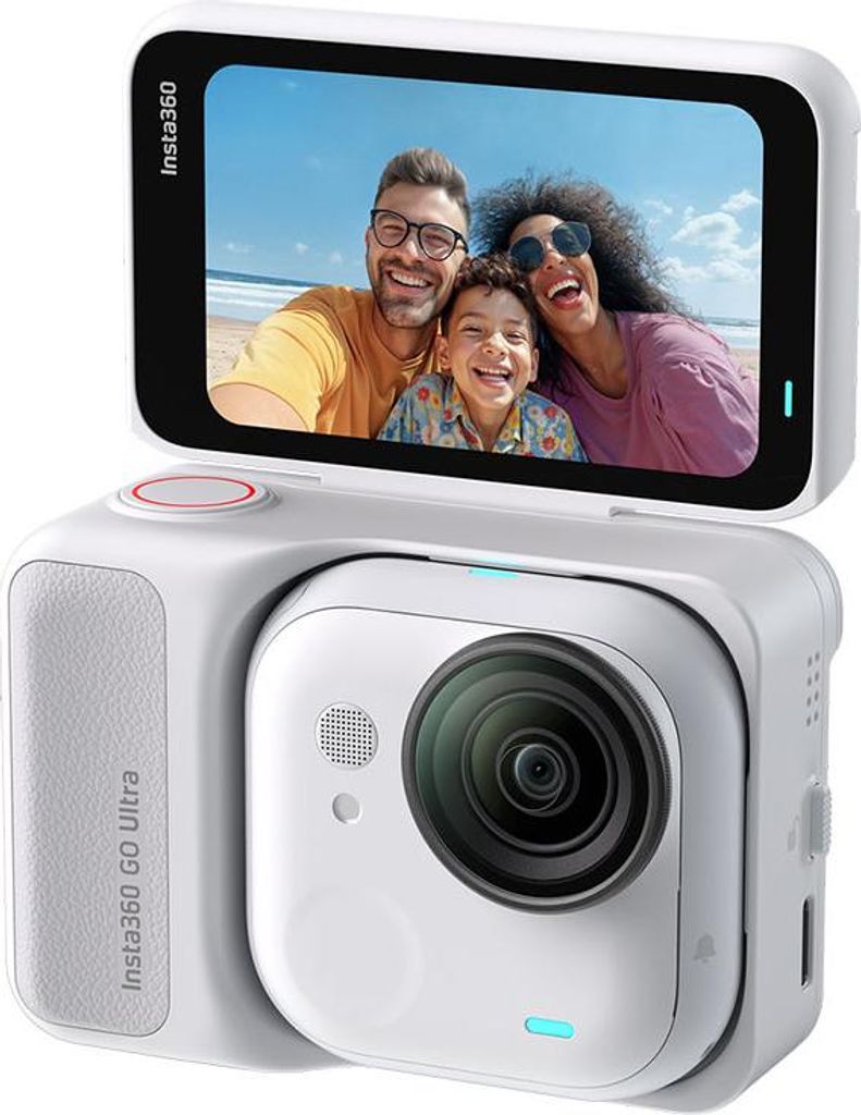 Insta360 GO Ultra Standard White, 4K Ultra HD, 240 fps, Zdjęcie produktu 