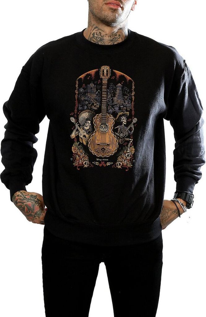 Disney - Sweatshirt für Herren BI1645 (3XL) (Schwarz)