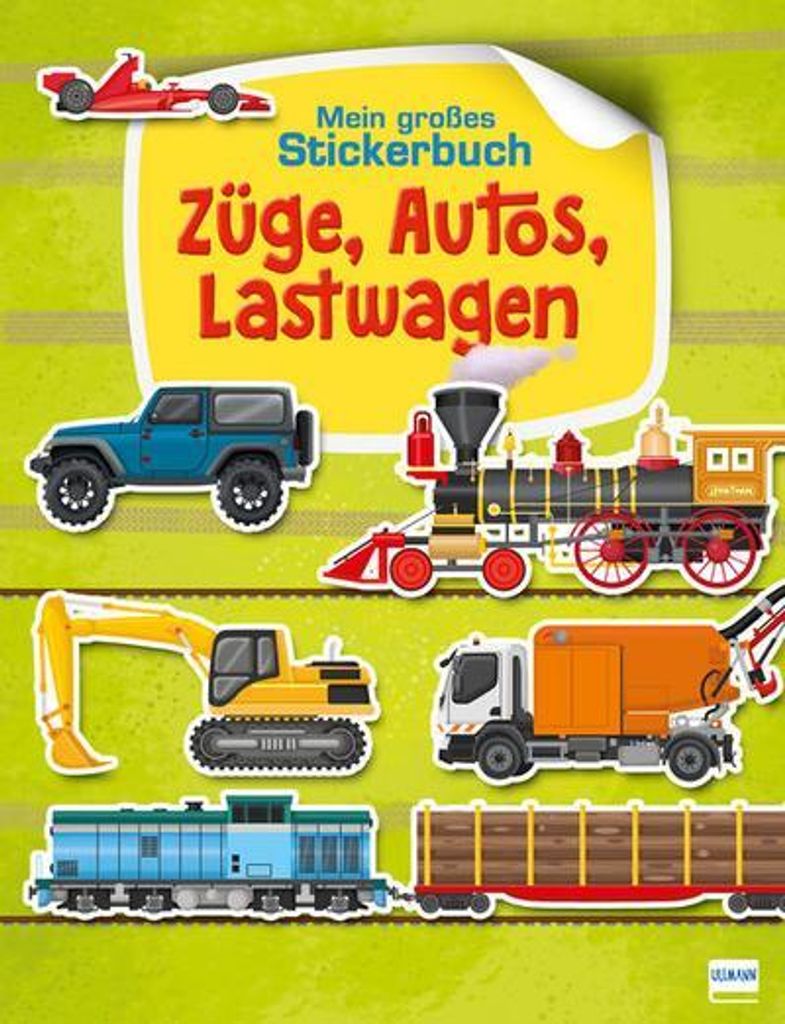 Züge, Autos und Lastwagen Produktbild 