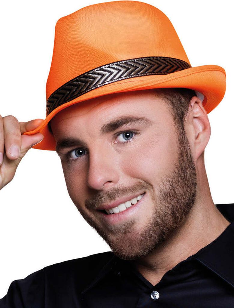 Boland Popstar Kostümhut orange Produktbild 