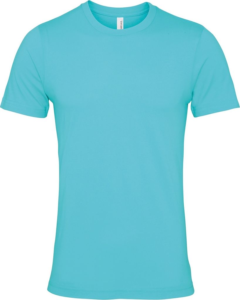 Bella + Canvas - T-Shirt Rundhalsausschnitt für Herren/Damen Uni RW8499 (L) (Petrol)