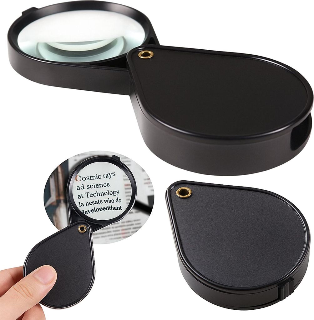 Einschlagtaschenlupe 60Mm