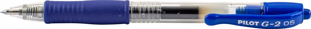 Stylo Roller à Encre Gel Bleu Pilot G-2 Plus Pointe Fine Pack de Bureau - 3