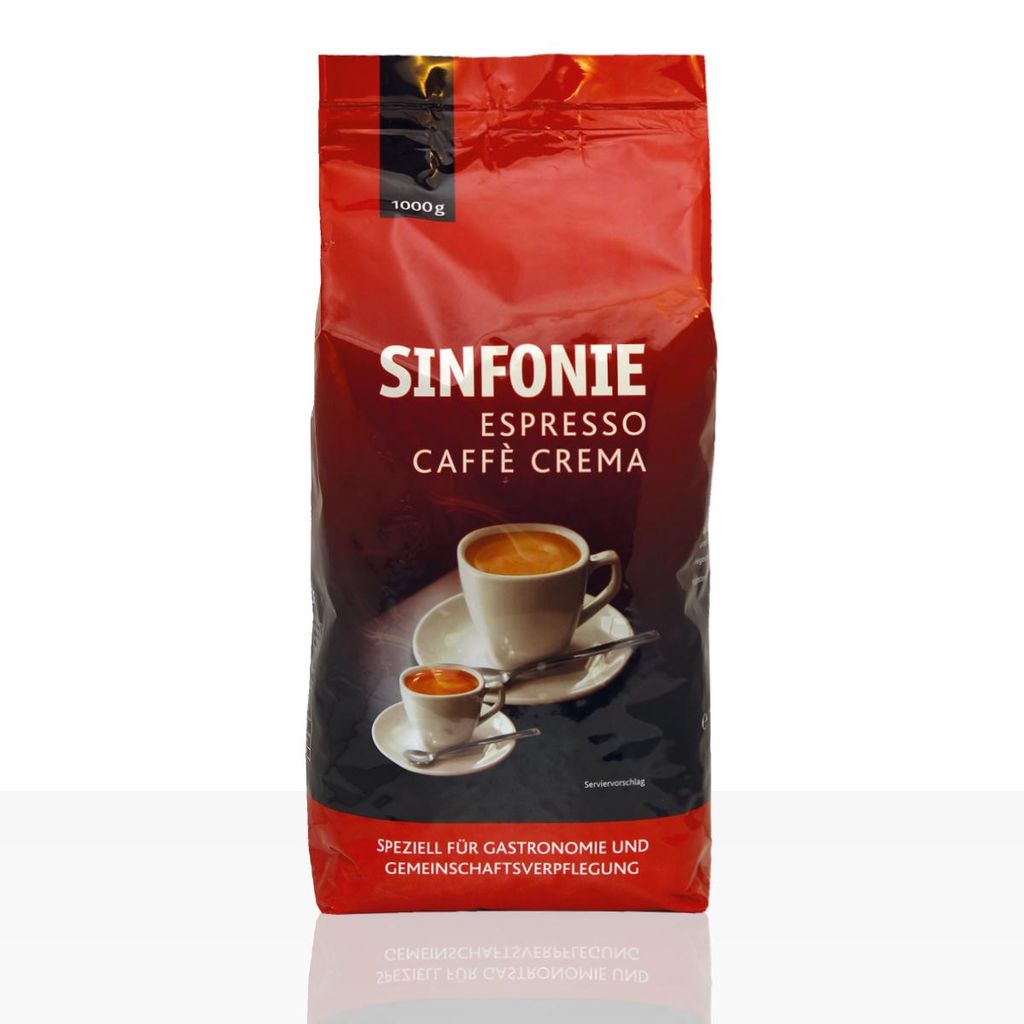 Jacobs Sinfonie Caffe Crema & Espresso Hybridbohne - 8 x Produktbild 