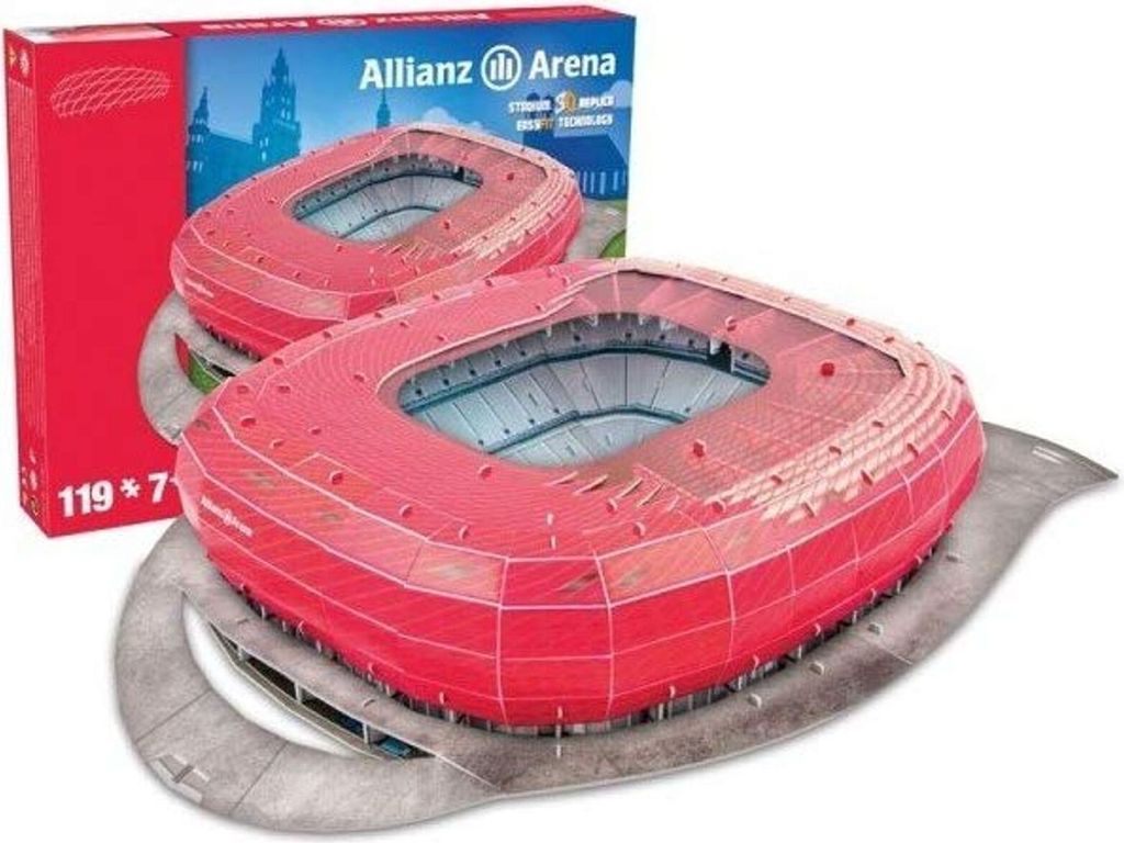 3D Stadion-Puzzle 119 Teile - Allianz Arena München Obrázek produktu 