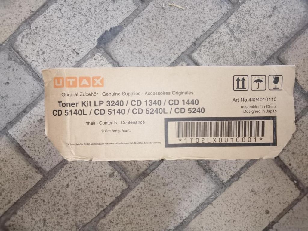 Utax 4424010110 Tonerkartusche Schwarz für Utax Produktbild 