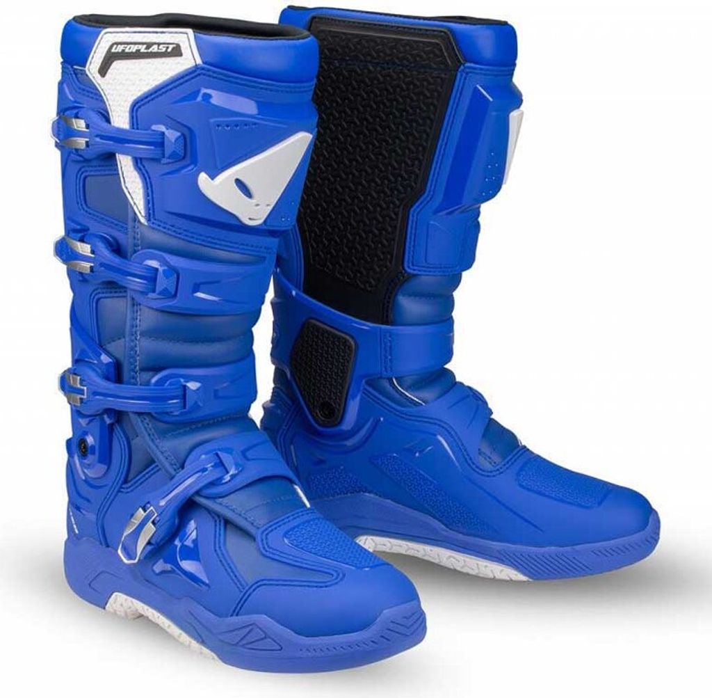 UFO PLAST Stiefel "Xander" Herren, Materi Gr. 44, blau