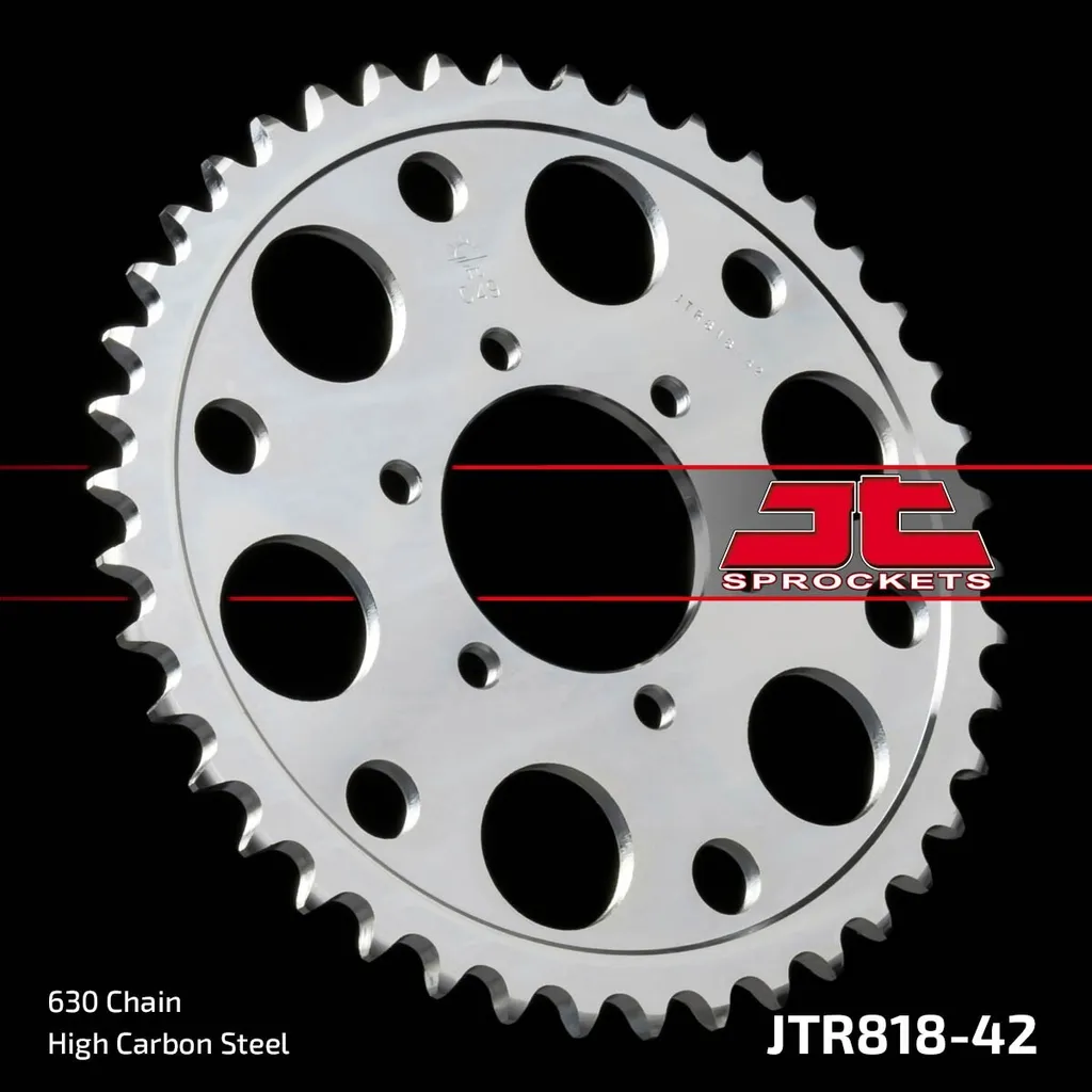 Couronne Kettenrad 42Z 630 SI acier trempé ultra résistant pour moto