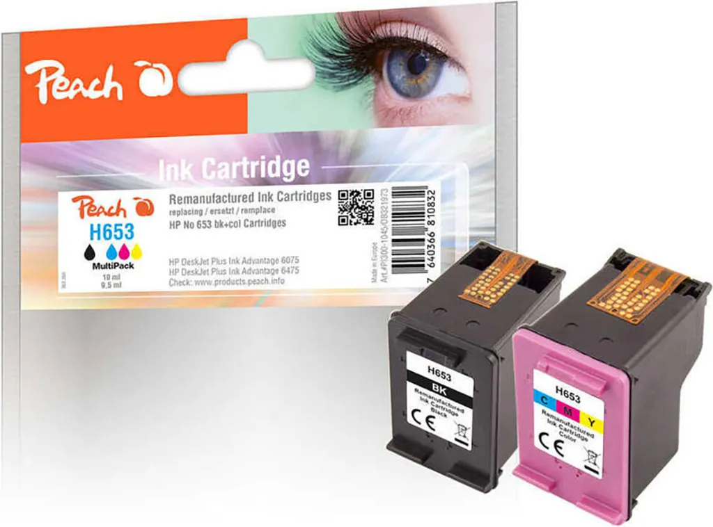 Pack HP 653 Peach Patrone : imprimez sans vous ruiner avec ce multipack