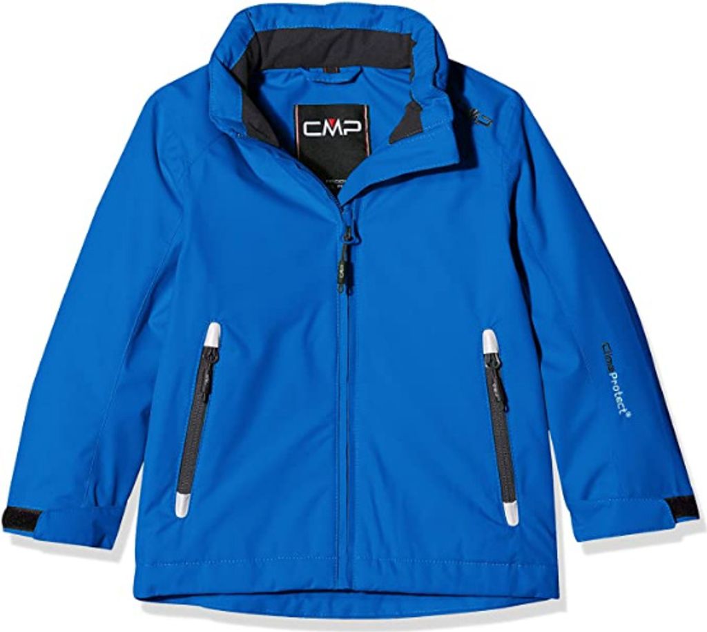Cmp Boy Jacket Fix Hood Zaffiro-Antracite 104