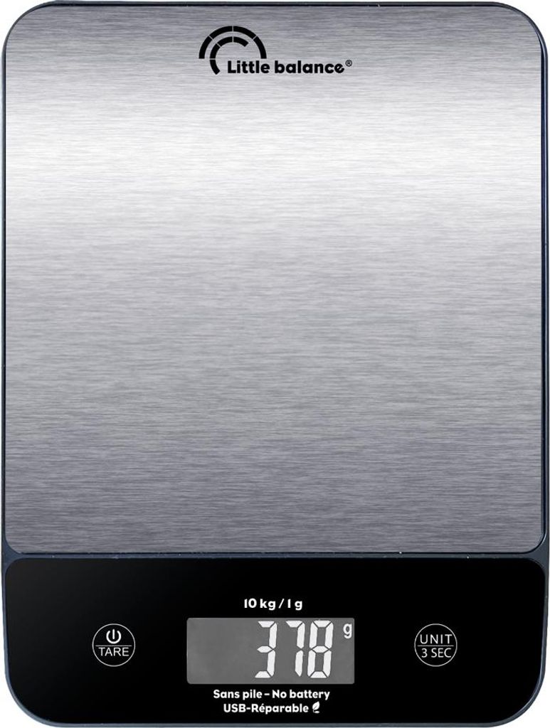 Little balance Küchenwaage c-Happy Genius Inox USB-C