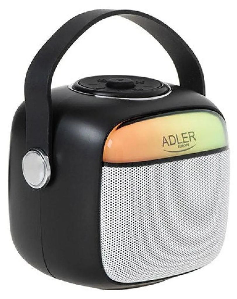 Głośnik do karaoke z mikrofonem - SD/USB/AUX/Bluetooth Zdjęcie produktu 
