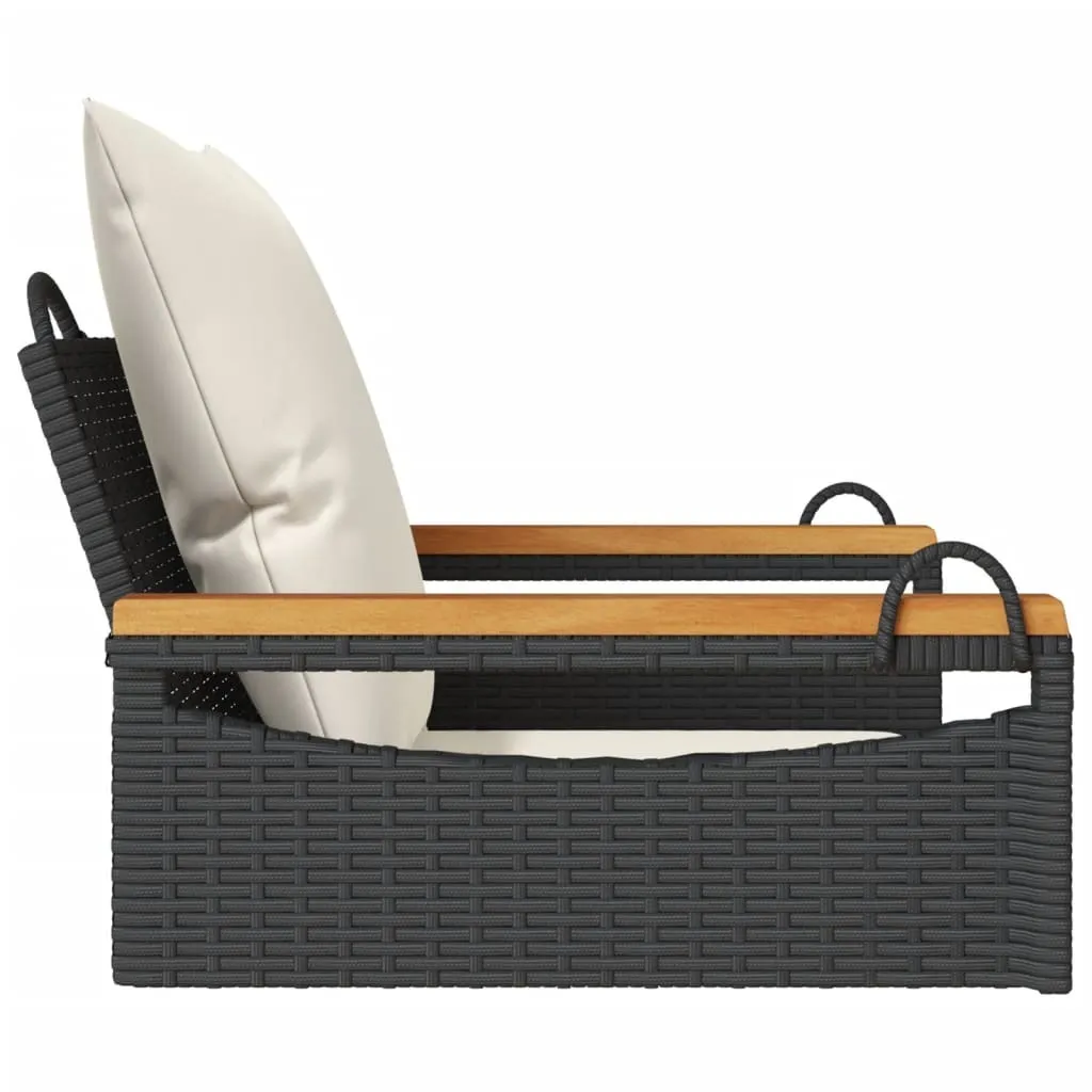 Panchina SYFAX™ Dondolo Polyrattan: Il Relax per la tua Famiglia - 4