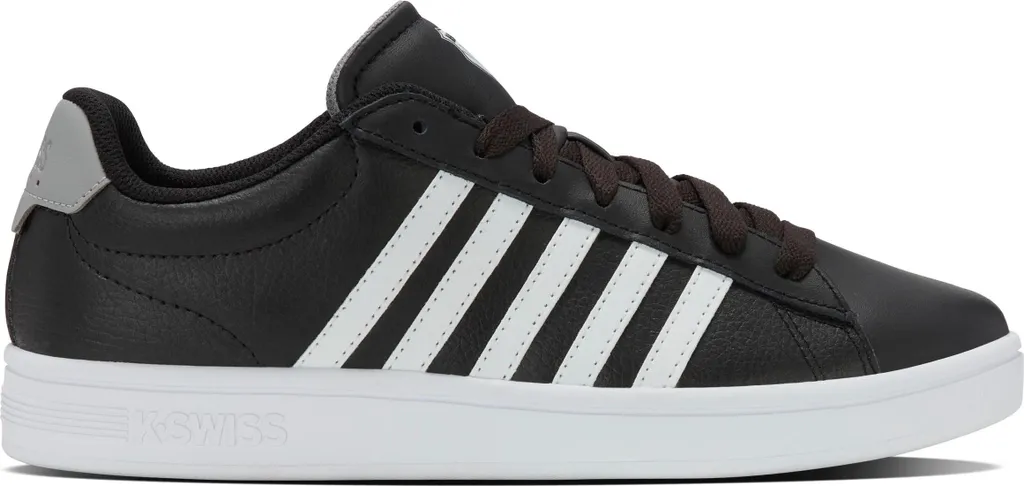 Chaussure confortable K-Swiss Court Tiebreak II noire homme en 42