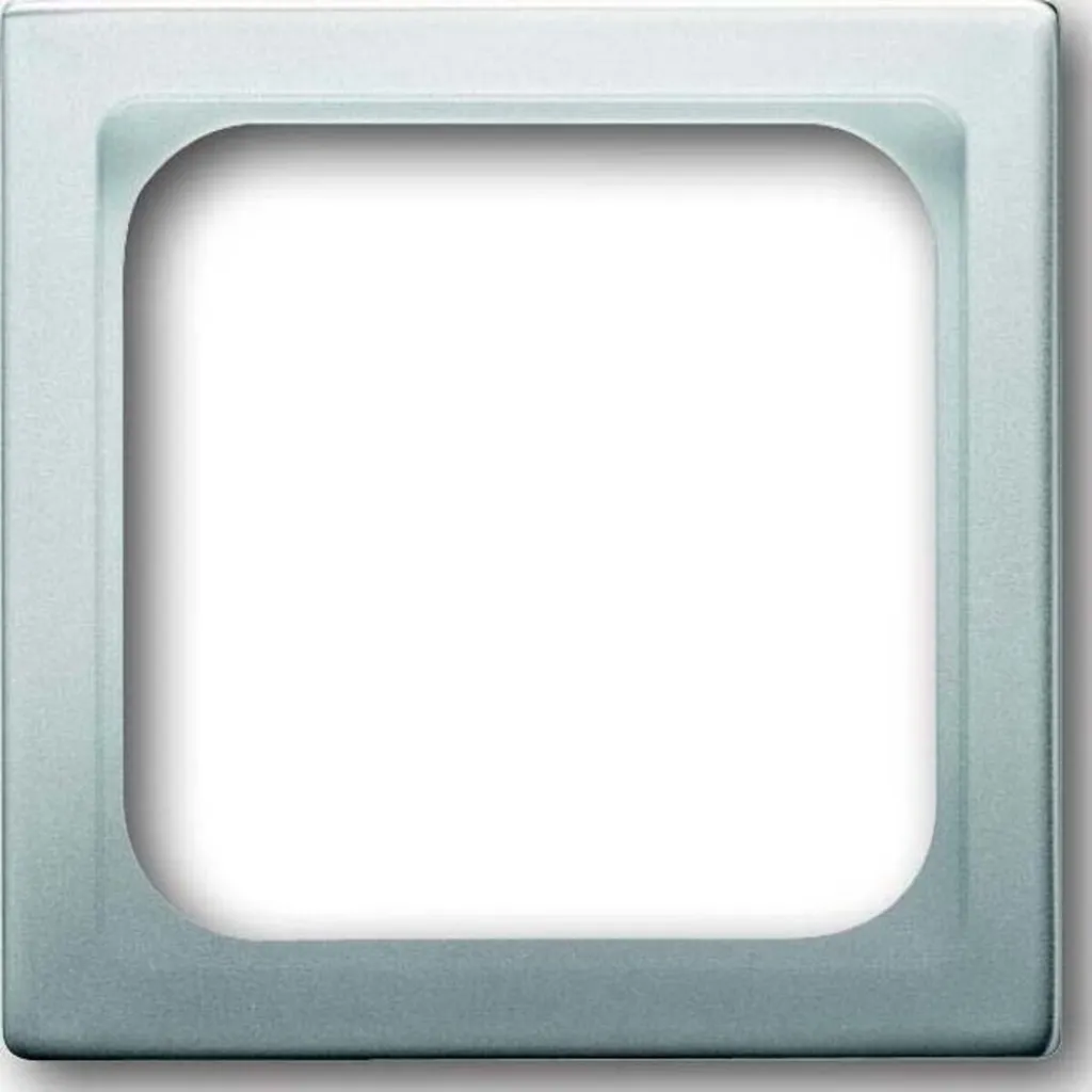Enjoliveur Disque Central pour Interrupteur Busch-Jaeger Inox 1746