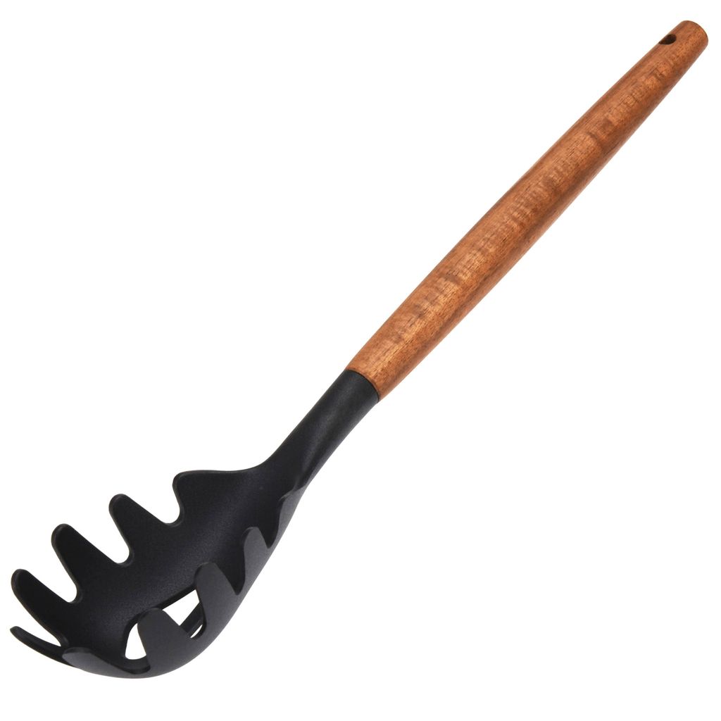Łyżka Do Makaronu Spaghetti Drewno Akacjowe 32 Cm Zdjęcie produktu 