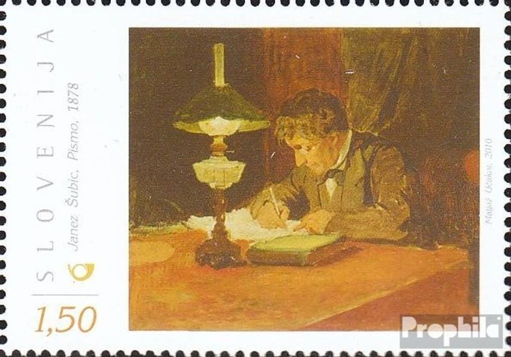 Briefmarken Slowenien 2010 Mi 868 (kompl.Ausg.) postfrisch Kunst