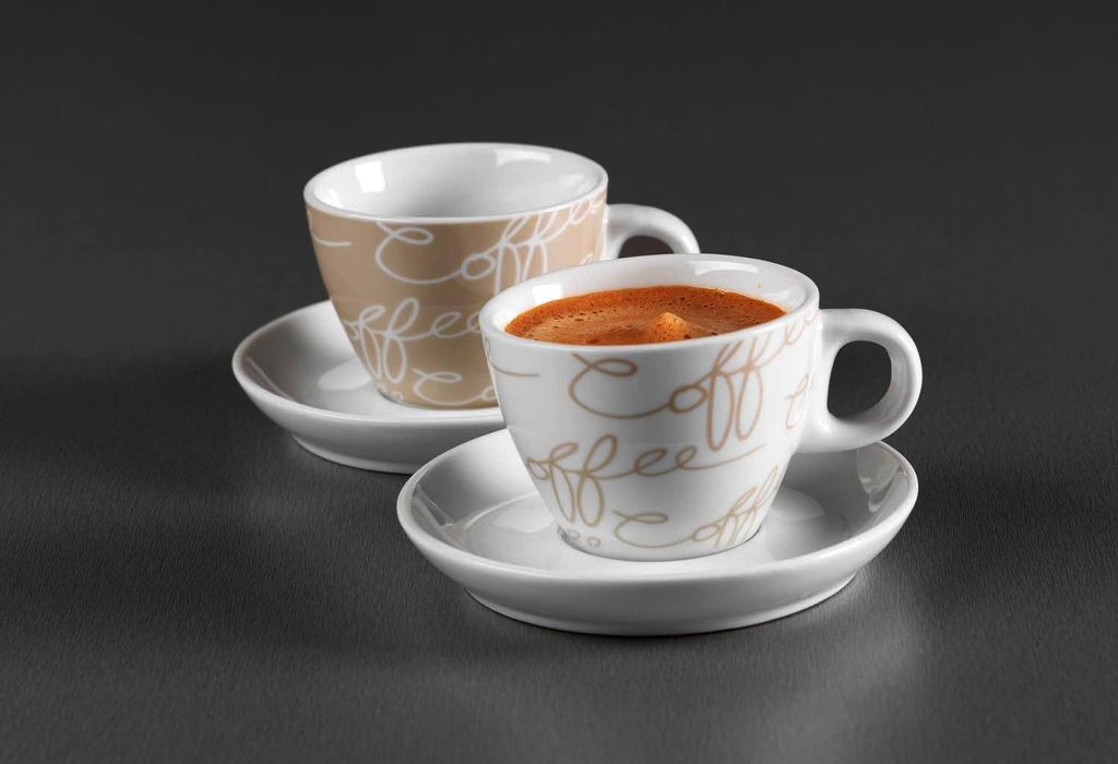 Espressotassen 2er Set 80ml Cornello creme Produktbild 