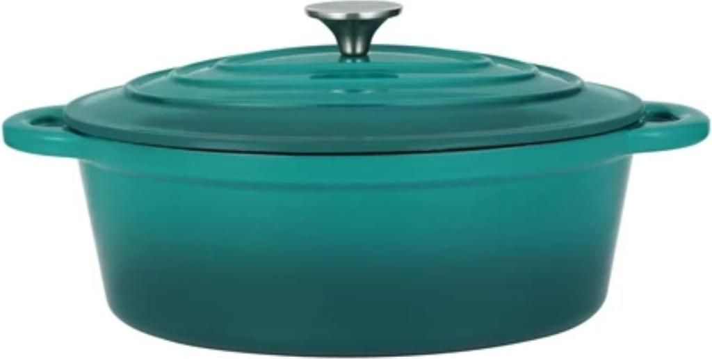 Oválný smaltovaný litinový hrnec s poklicí 30x23 cm, 4,2 l, Obrázek produktu 