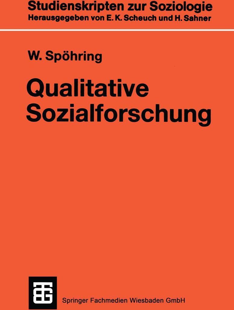 Qualitative Sozialforschung