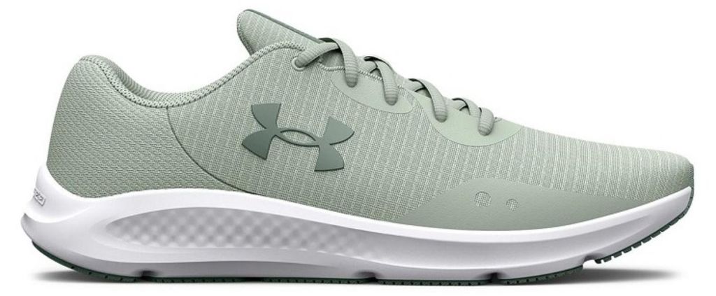 Under Armour Charged Pursuit 3 Tech W Damen-Laufschuhe, Grün, Groß 42