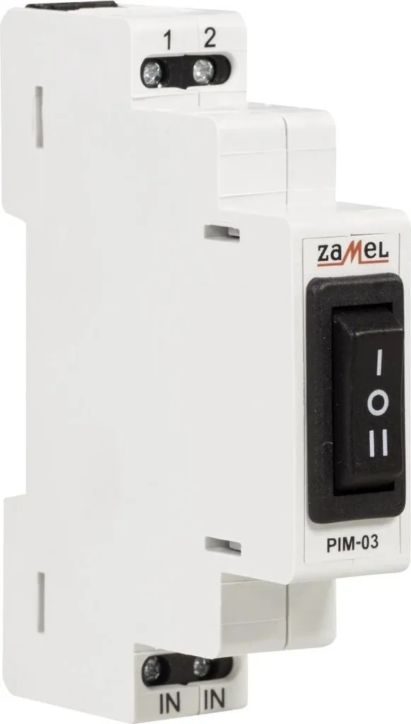 Interrupteur PIM-03 EXTA ZAMEL 230V avec position neutre centrale 0