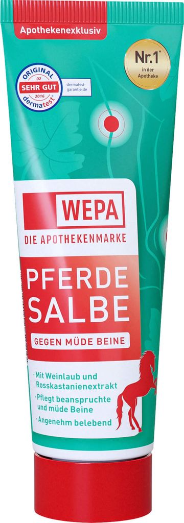 WEPA Pferdesalbe gegen müde Beine, 125 ml Salbe Produktbild 