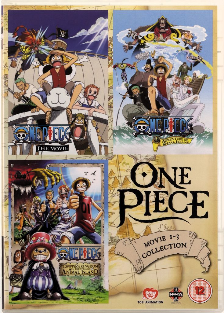 One Piece Movie Collection 1 (Contains Films 1-3) [3DVD] Produktbild 