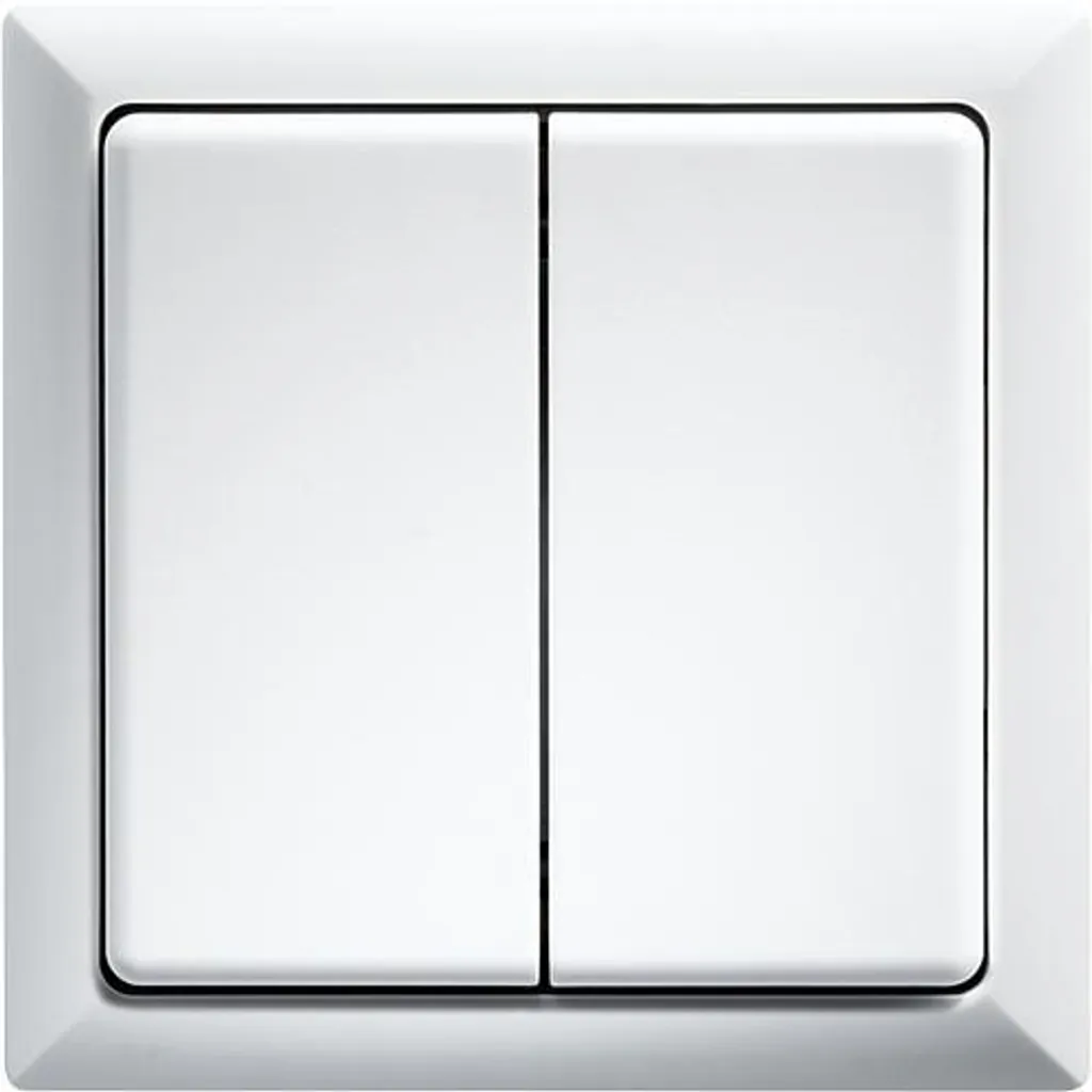 Interrupteur mural radio blanc pur Eltako FT4F-rw pour domotique