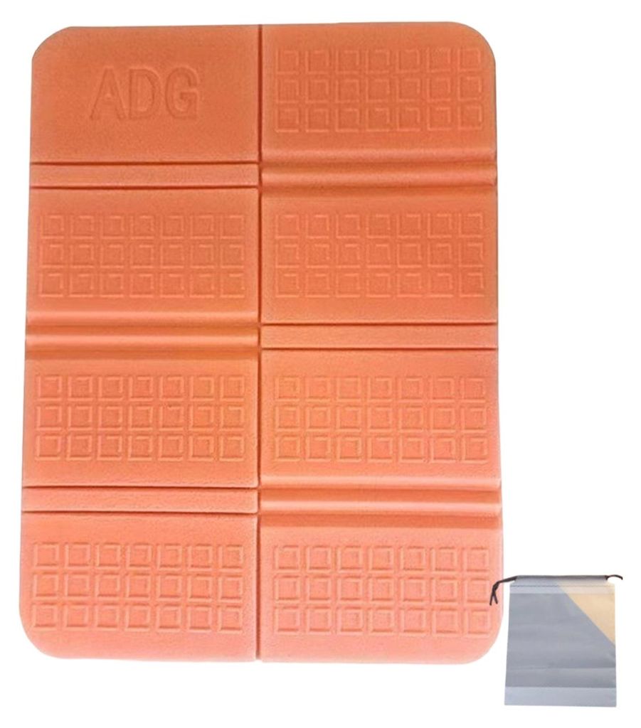 1/2 Stück Schaumstoff-Sitzmatte mit Aufbewahrungstasche, faltbares Sitzkissen, wasserdicht, leicht, Outdoor-Wander-Camping-Sitzkissen, Stadionmatte