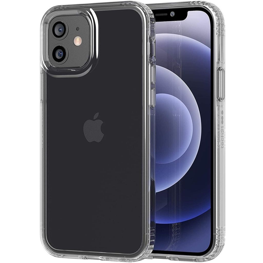 Tech21 Evo Clear, Cover, Apple, iPhone 12/12 Pro, 15,5 cm (6.1"), Transparent