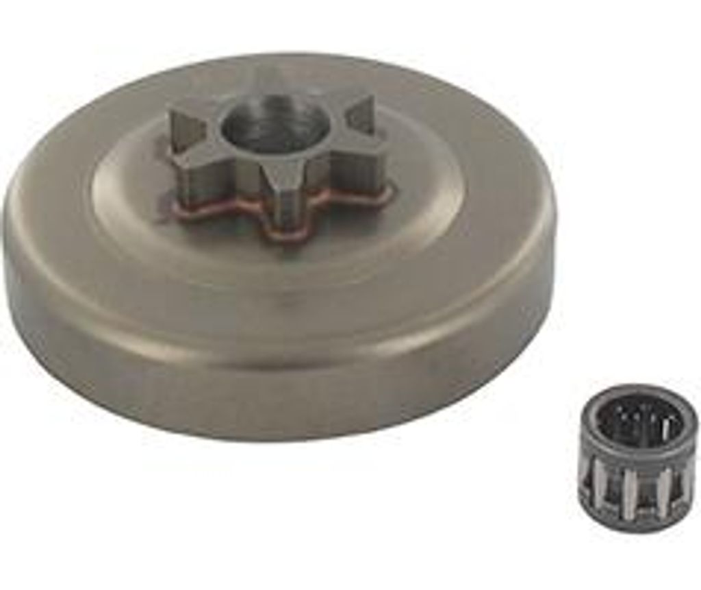 Sternzahnkranz 3/8 Lp - 6 Zähne Anpassbar Für Kettensäge Dolmar Modelle Ps33, 39, 100, 102, Ps400, 330, 340, 341, 342, 344, 40