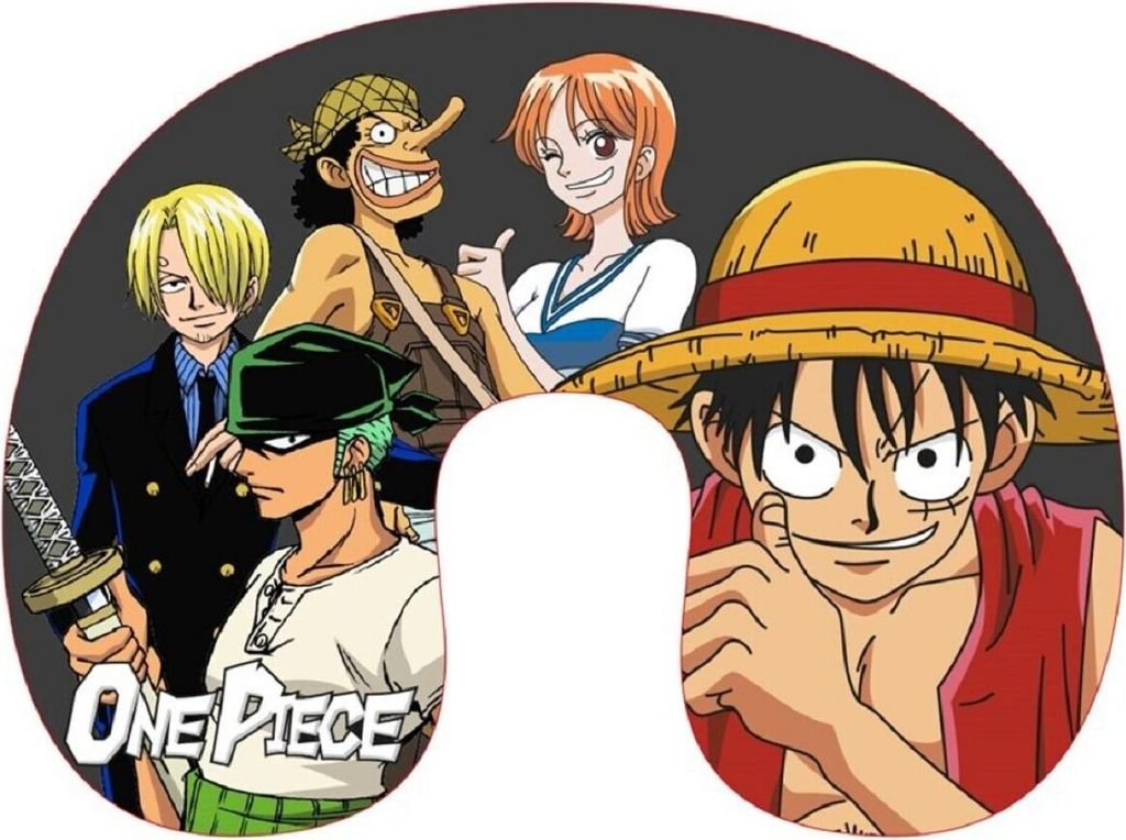 One Piece Reise Kissen – Weiches Kissen für angenehme Produktbild 