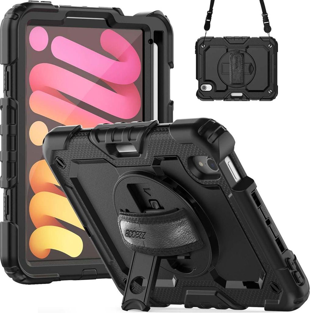 Accezz Rugged Backcover avec bandoulière pour l'Apple iPad Image du produit 
