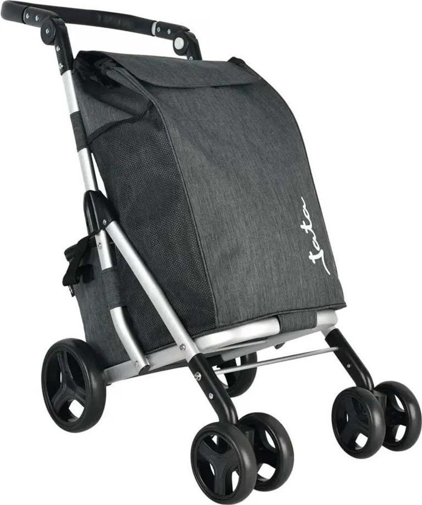 JATA HCAR2502, Taška na kolieskach, Šedá, Polyester, Oceľ, Obrázok produktu 