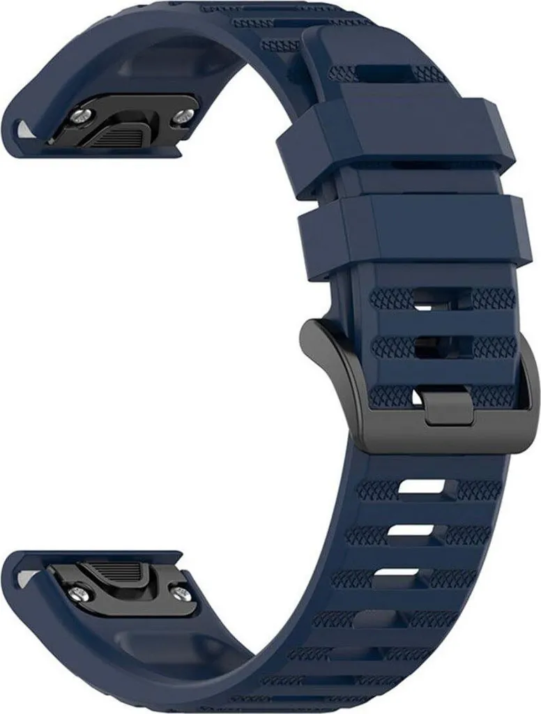 Bracelet FIXED Silicone Bleu 22 mm QuickFit : Dites Adieu aux Irritations - 2
