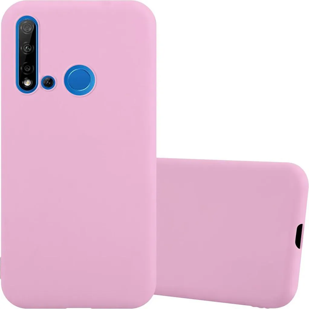 Cadorabo Custodia compatibile con Huawei MATE 10 LITE in ROSA - BLU - Coperchio protettivo bicolore in silicone TPU e retro in vetro temperato