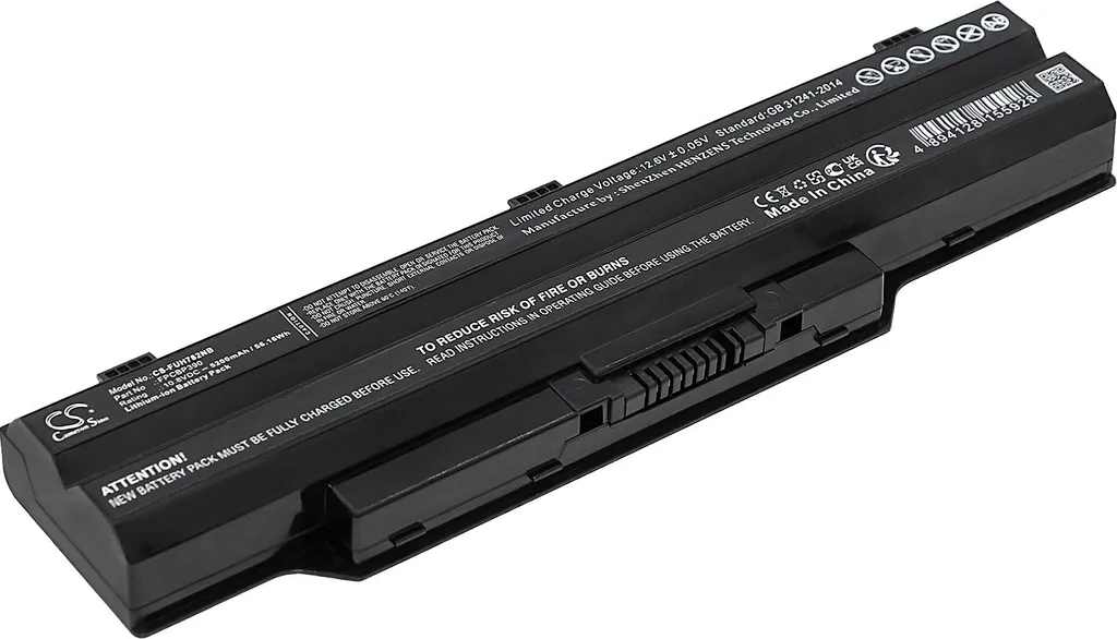 Batterie LifeBook SH782 Fujitsu remplace CP610400-01 et CP615410-01