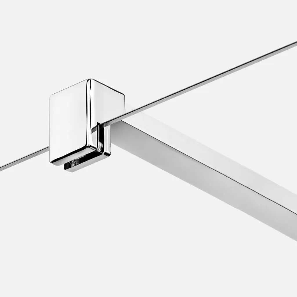 Aménager une douche à l'italienne avec le set DESSI Walk-In chrome