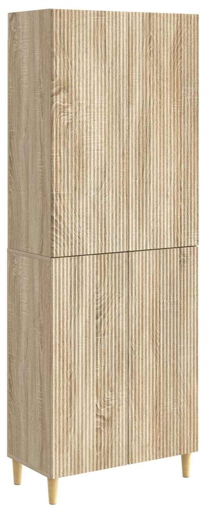 Möbel Schrankset 2 pcs 66 x 34,5 x 90 cm Holzwerkstoff - Gartensofas CC445
